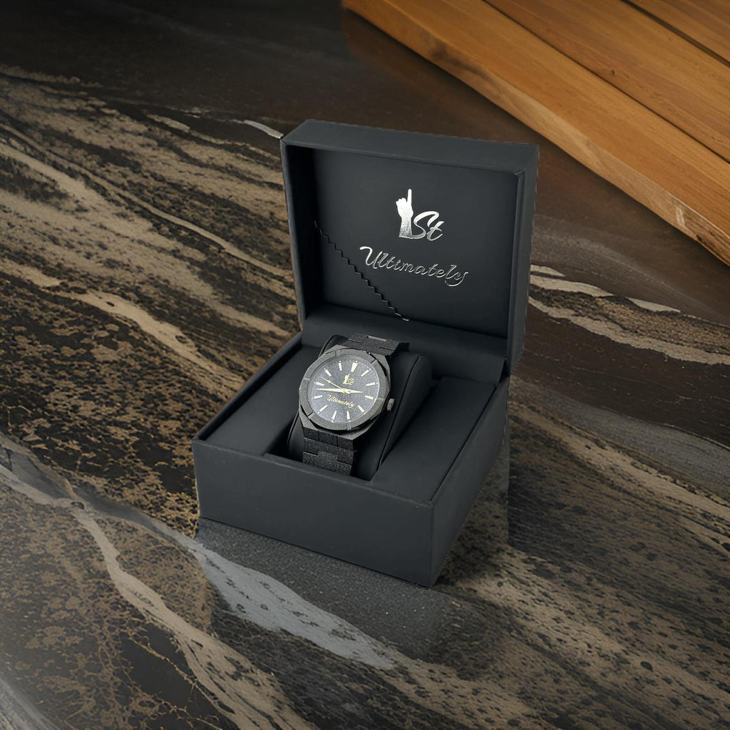 Frosted Blue Face Black