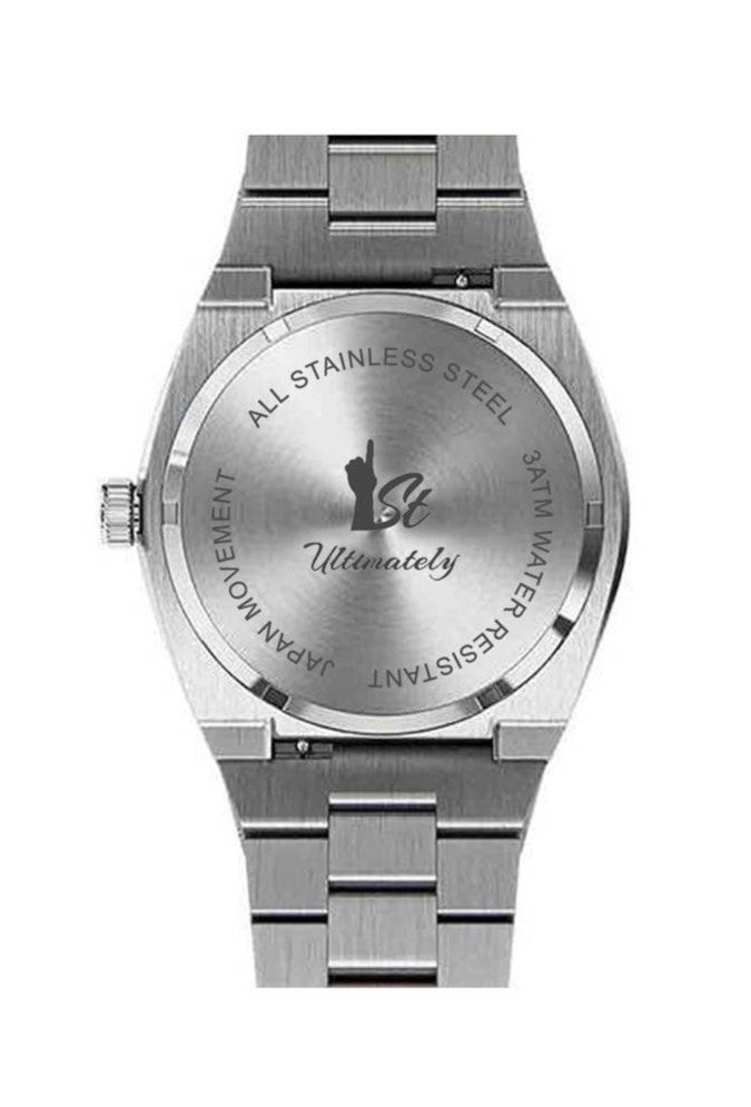 Frosted Blue Face Silver