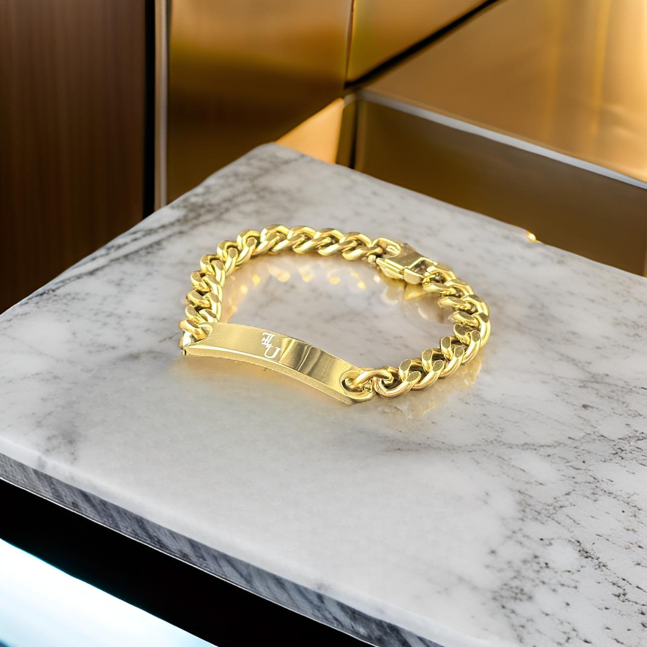 Ultimately Engraved Cuban link bracelet