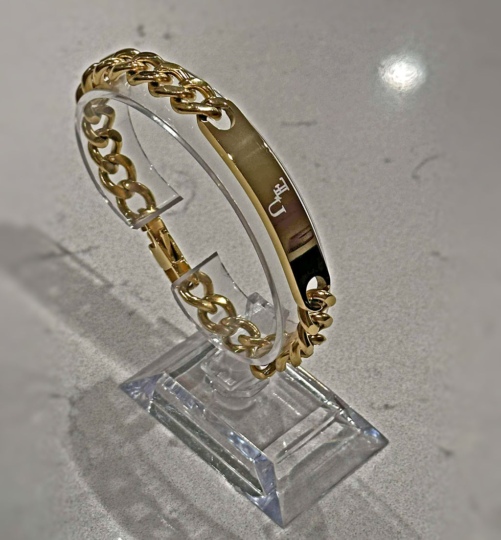 Ultimately Engraved Cuban link bracelet